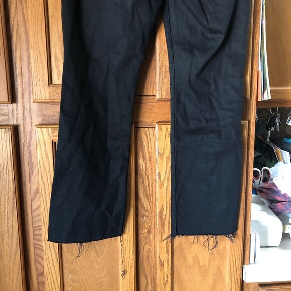 Everlane Classic High Rise Straight Ankle Jeans Frayed Hem - 29 - Picture 10 of 12